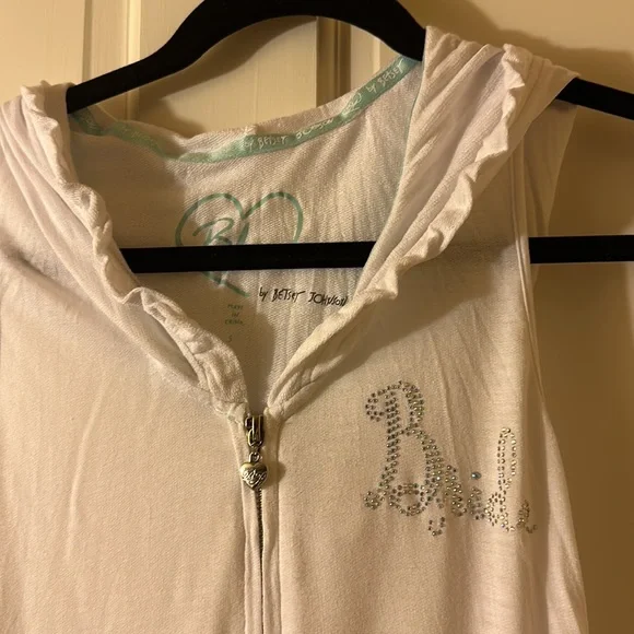 Blue by Betsey Johnson Bride Romper nwot - Picture 2 of 5